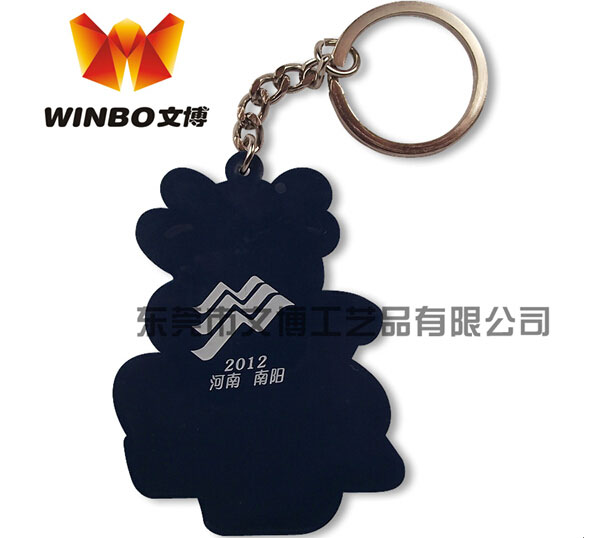 東莞供應(yīng)軟膠禮品鑰匙扣