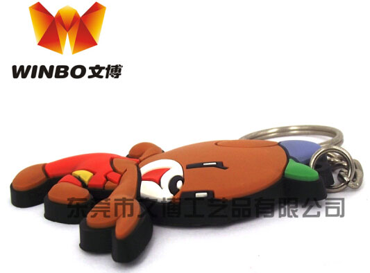 軟膠鑰匙扣定制，必備裝飾扣