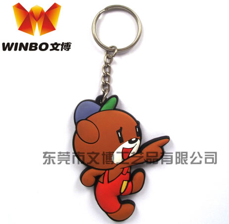 軟膠鑰匙扣定制，必備裝飾扣