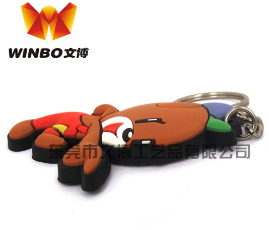 軟膠鑰匙扣定制，必備裝飾扣