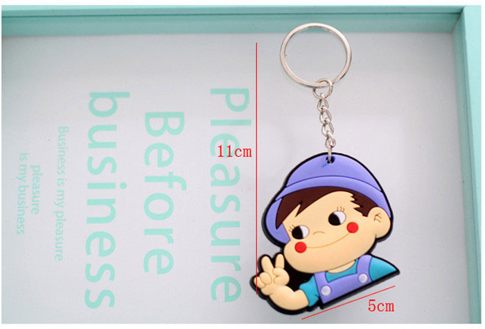 夏季最受歡迎的軟膠鑰匙扣上市