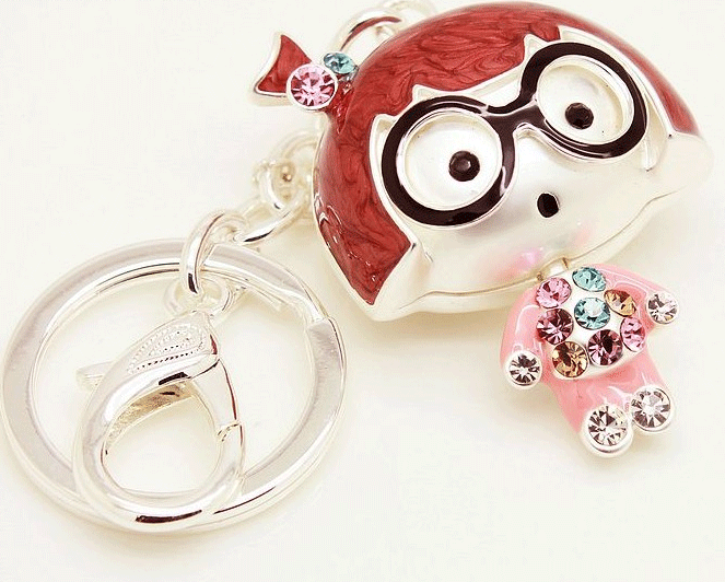 飾品情侶鑰匙扣裝飾出新意